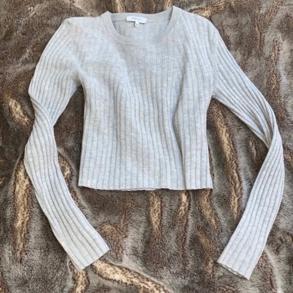 Aritzia babaton wool/linen crop sweater size small - Picture 1 of 11